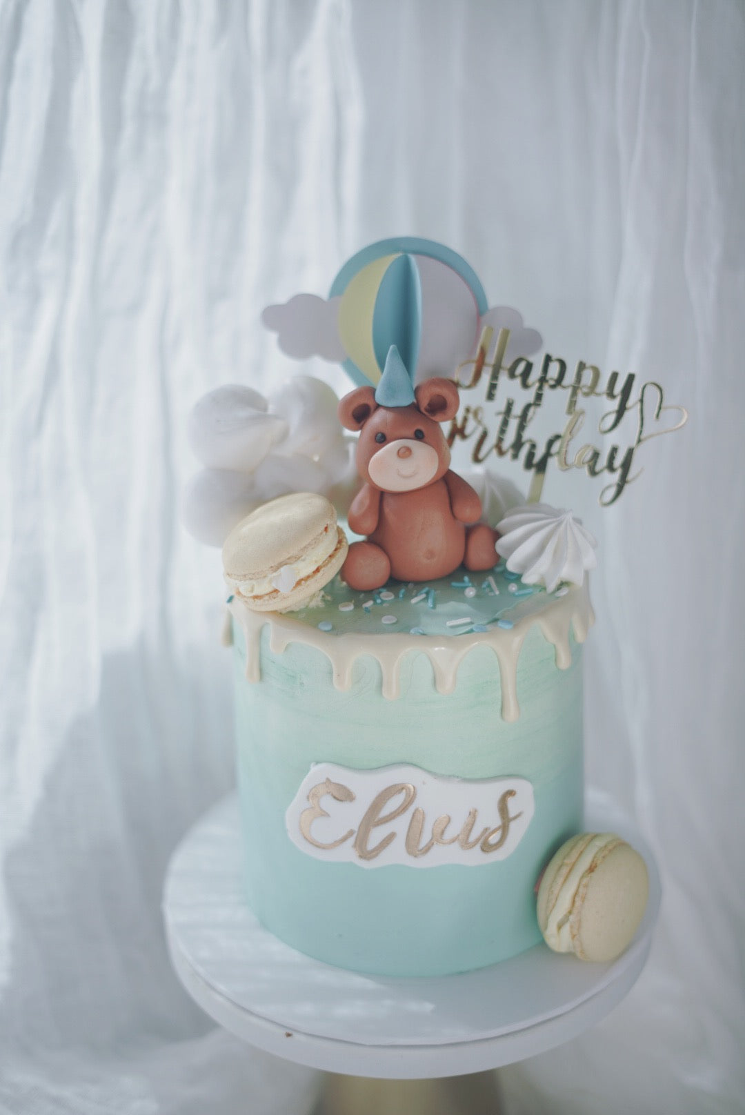 Baby Animal - Hot balloon with Meringue Cloud