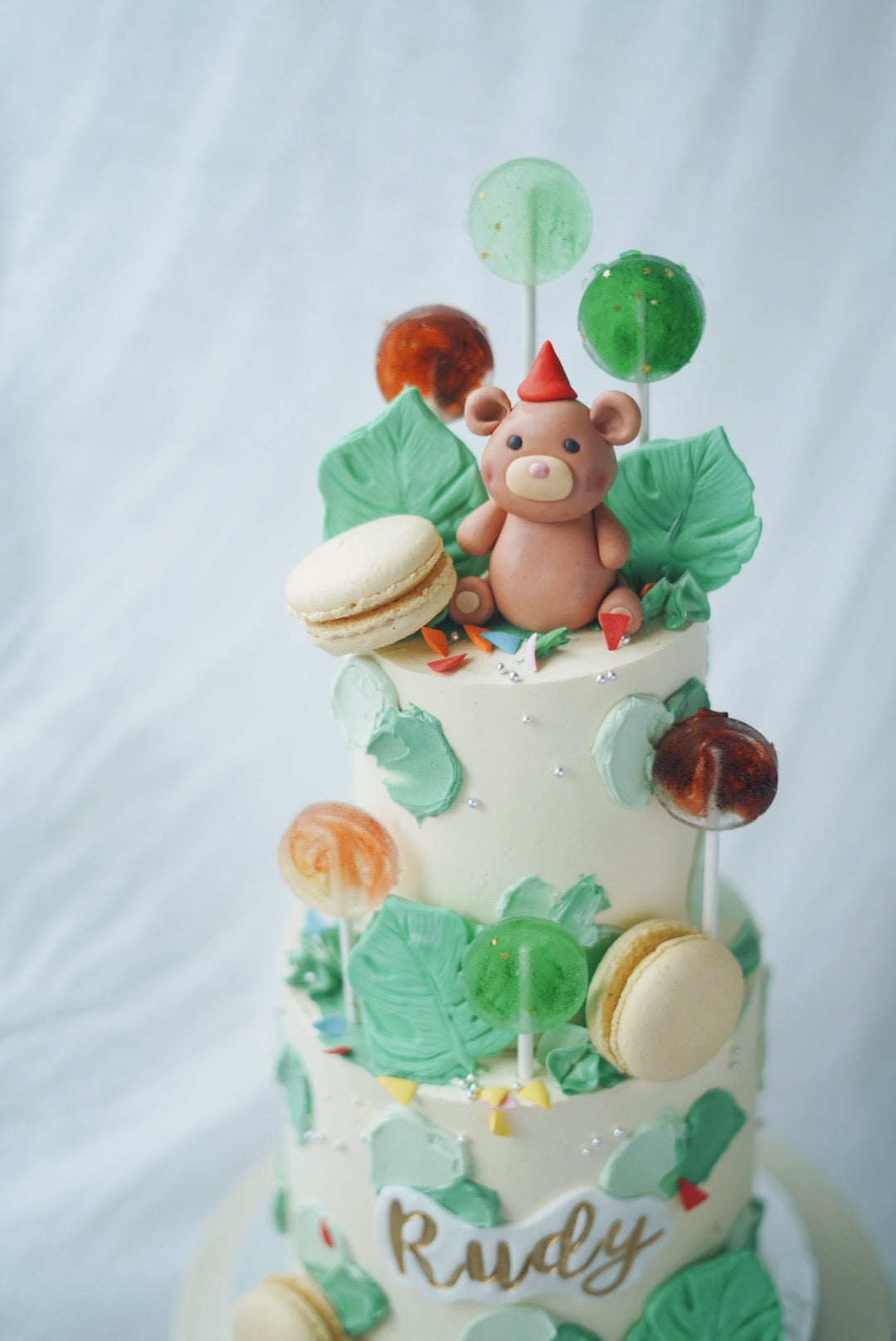 2-tier - Forest theme with Lollipops