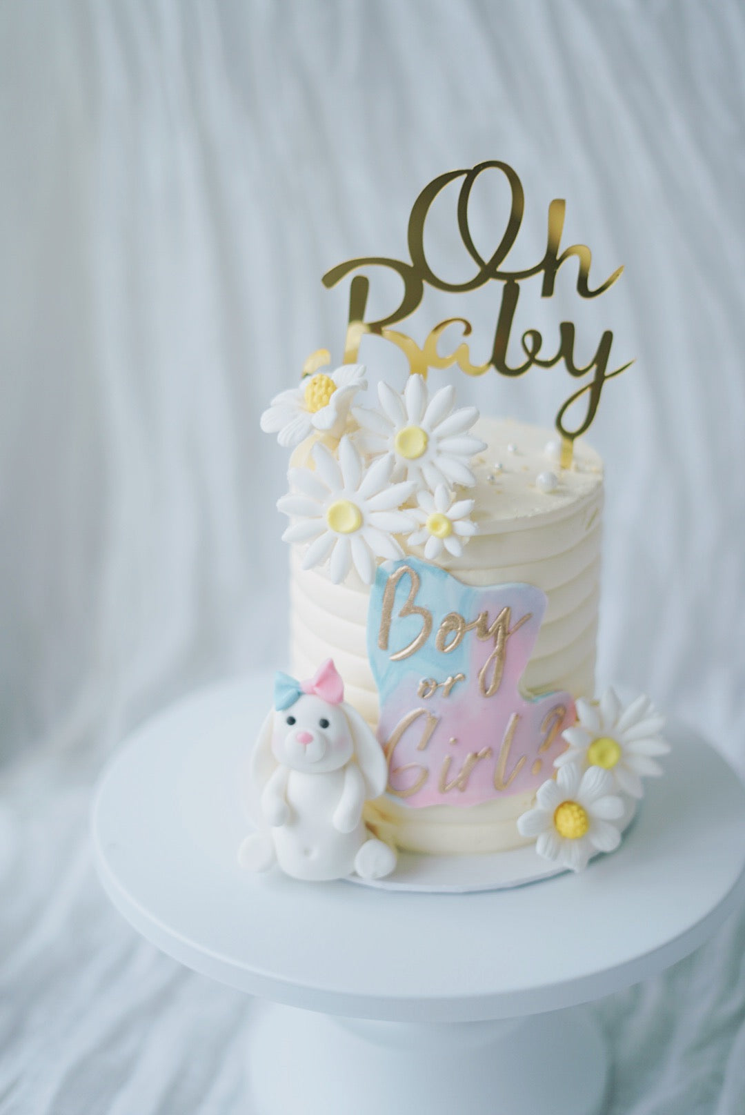 Gender Reveal Cake
