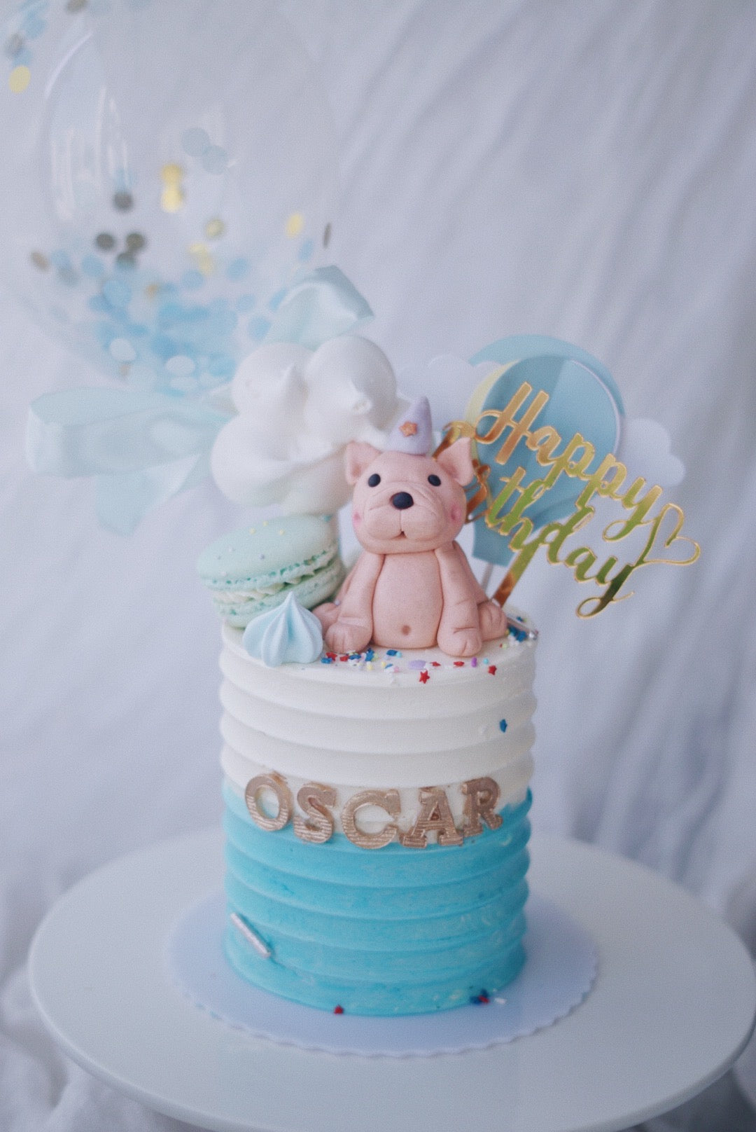 Baby Animal - Hot balloon with Meringue Cloud