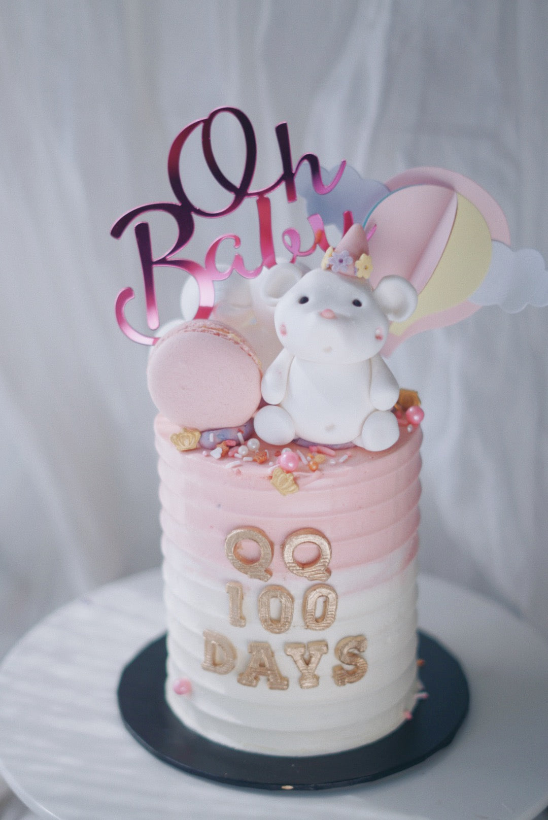 Baby Animal - Hot balloon with Meringue Cloud