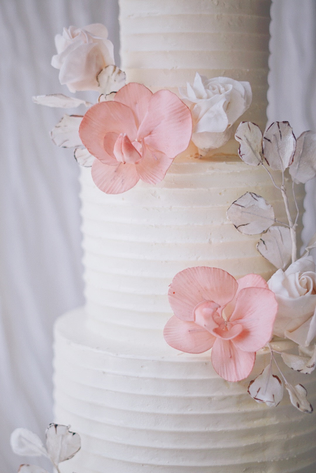 Sugar Flower - Orchid & Lunarias