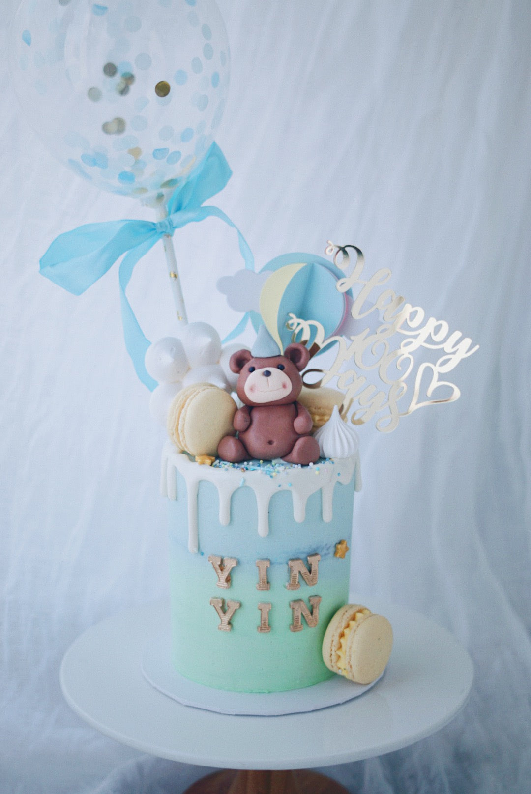 Baby Animal - Hot balloon with Meringue Cloud