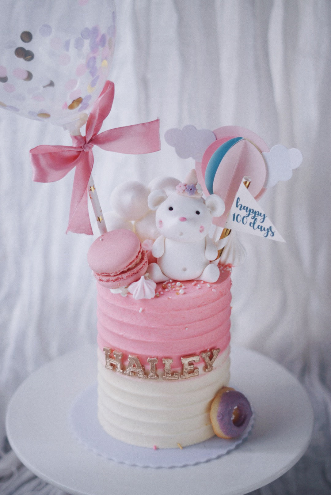 Baby Animal - Hot balloon with Meringue Cloud