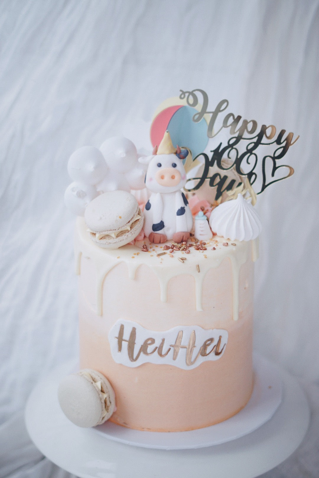 Baby Animal - Hot balloon with Meringue Cloud