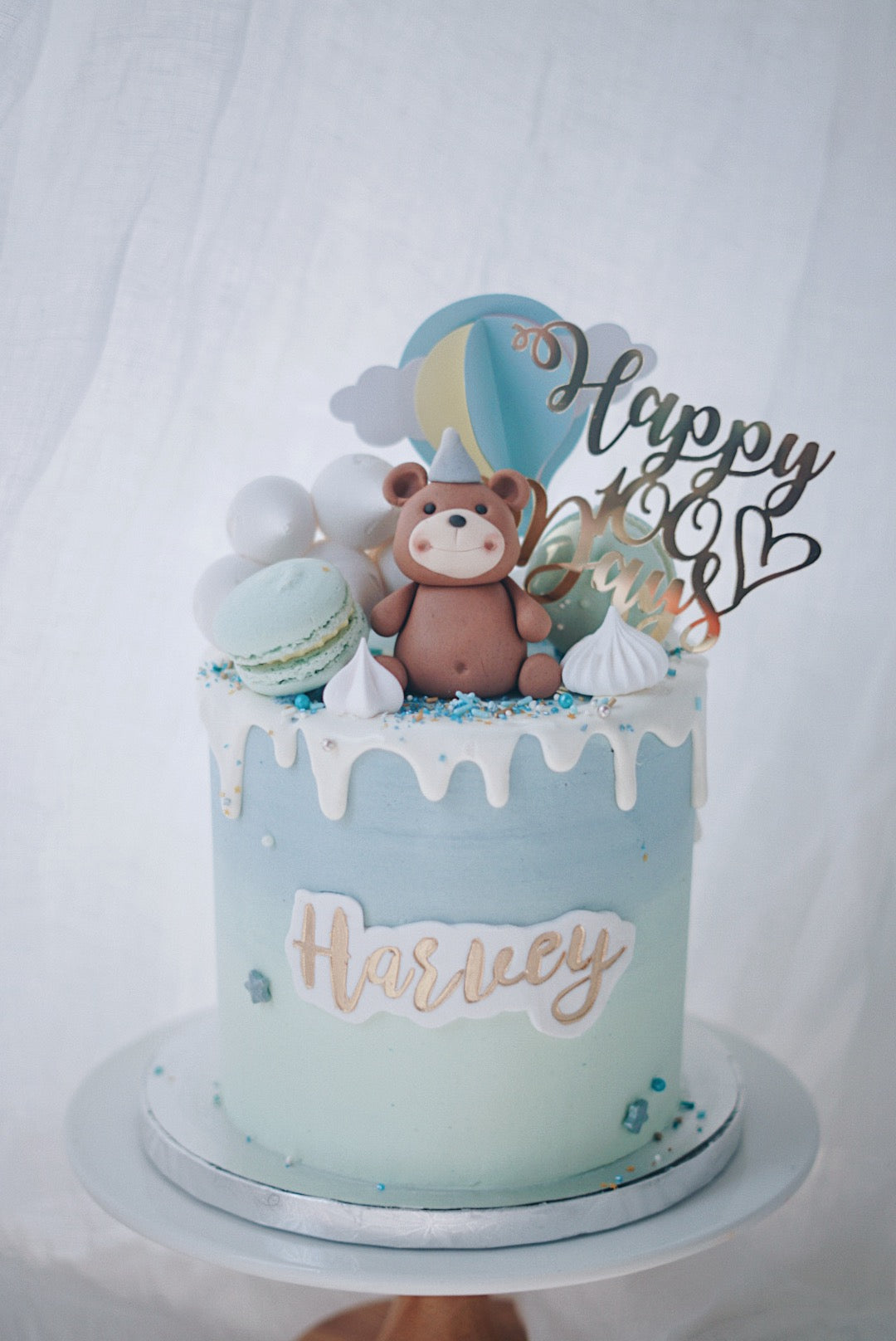 Baby Animal - Hot balloon with Meringue Cloud