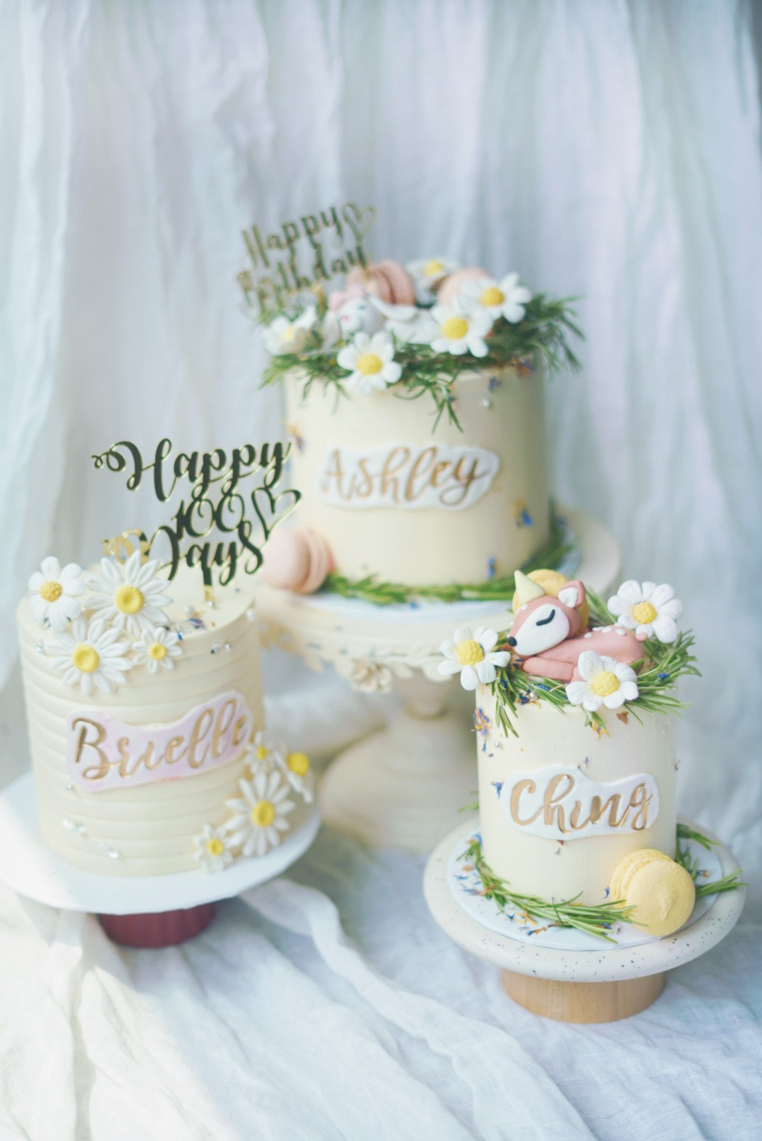 Baby Animal Cake - Sleeping in Garden