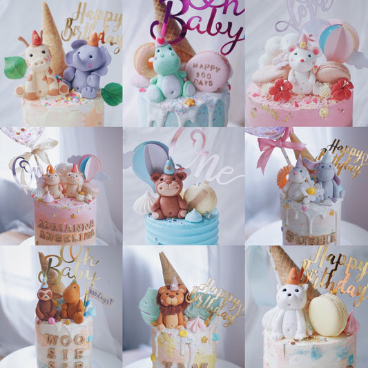 Fondant Baby Animal 糖皮小動物