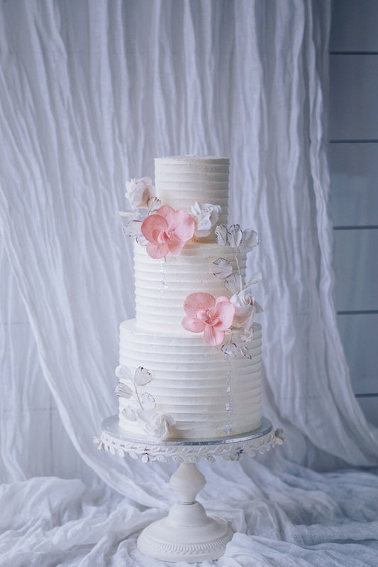 Sugar Flower - Orchid & Lunarias