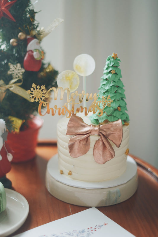 Christmas Buttercream Cake