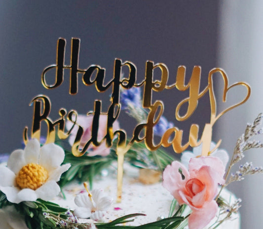 Happy Birthday Topper
