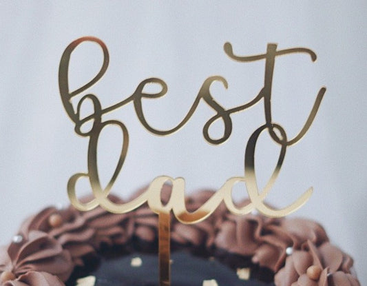 Best Dad Topper