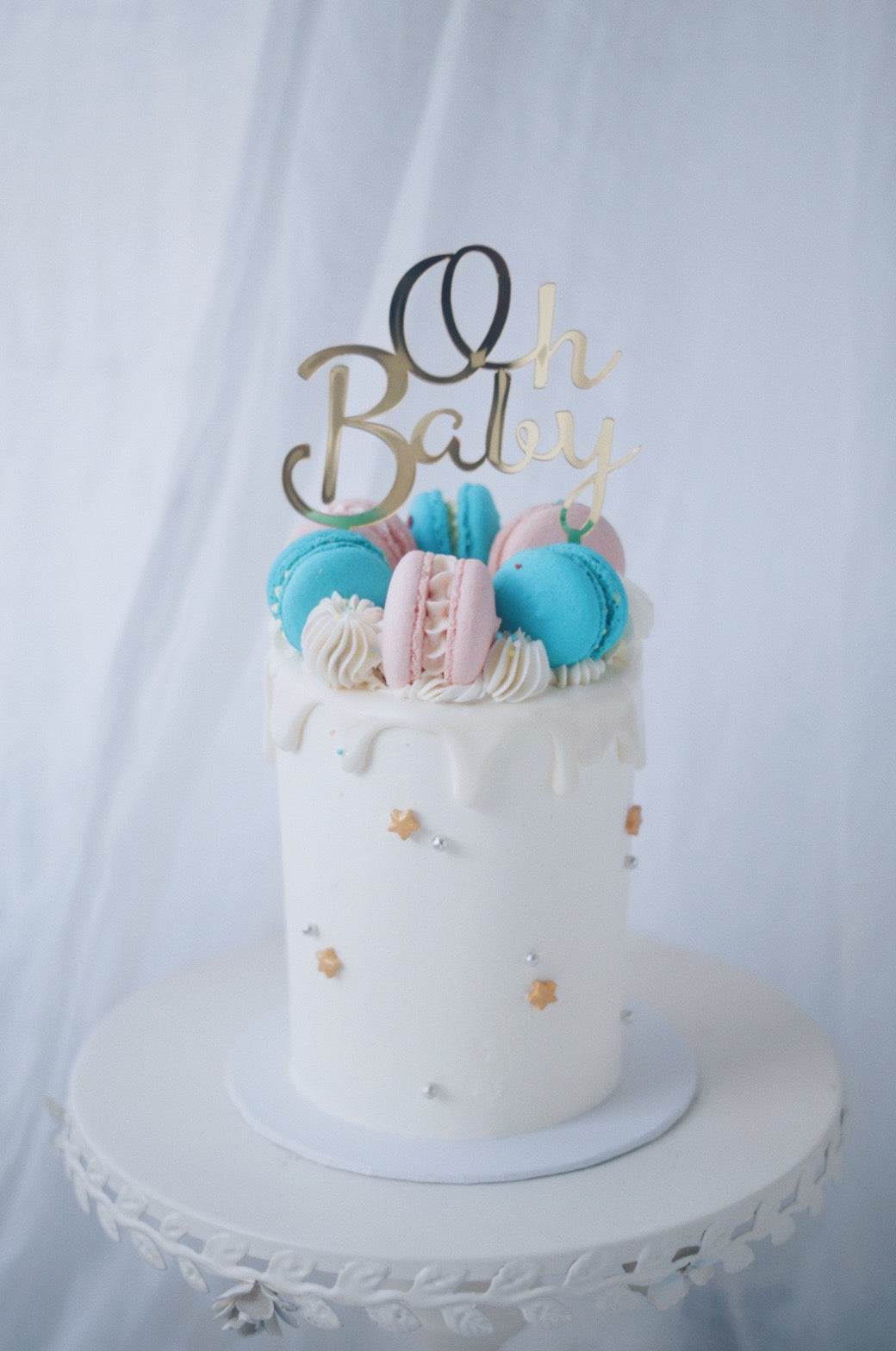 Gender Reveal Cake