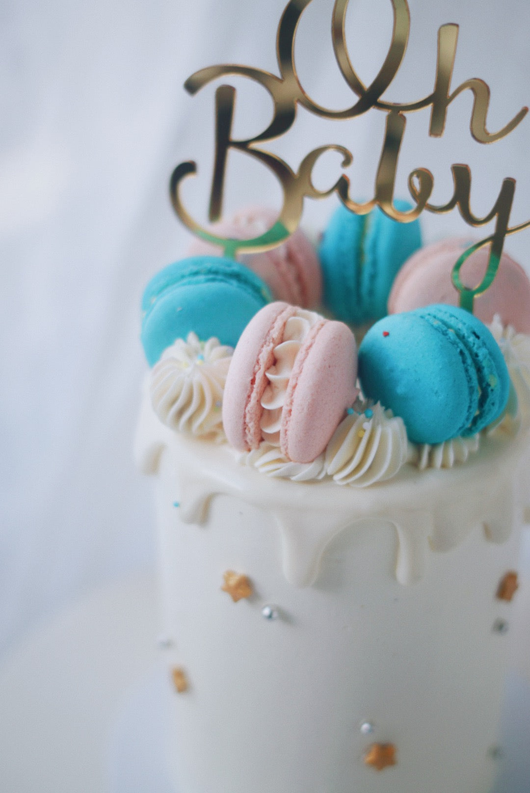 Gender Reveal Cake